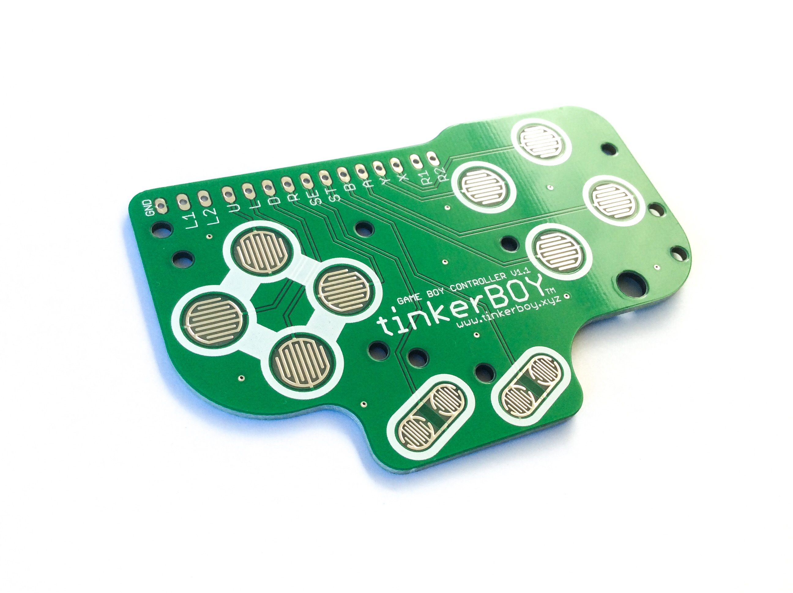 Game Boy Controller v1.1 PCB for Game Boy Zero / 3 tinkerBOY