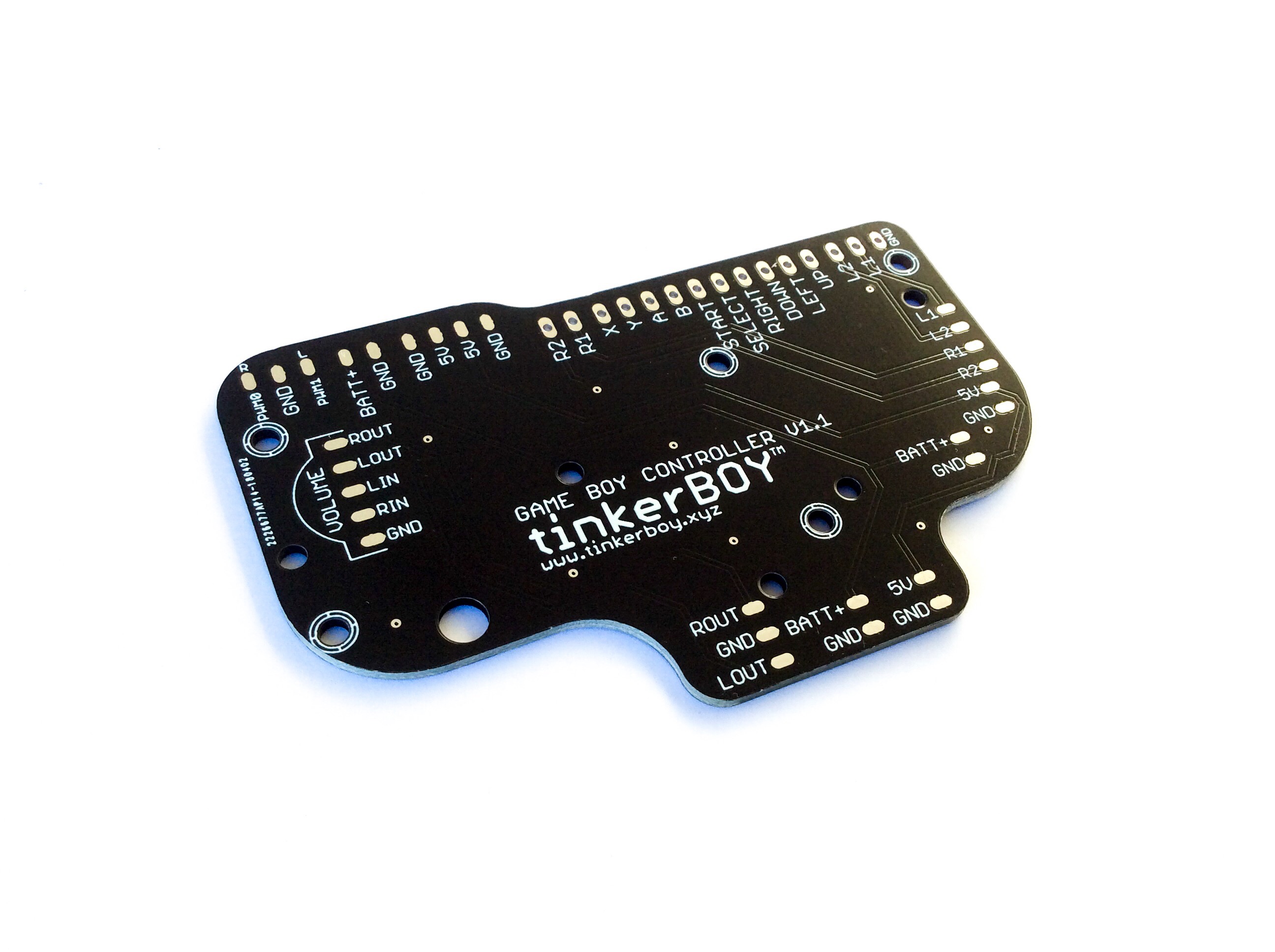 Game Boy Controller v1.1 PCB for Game Boy Zero / 3 tinkerBOY