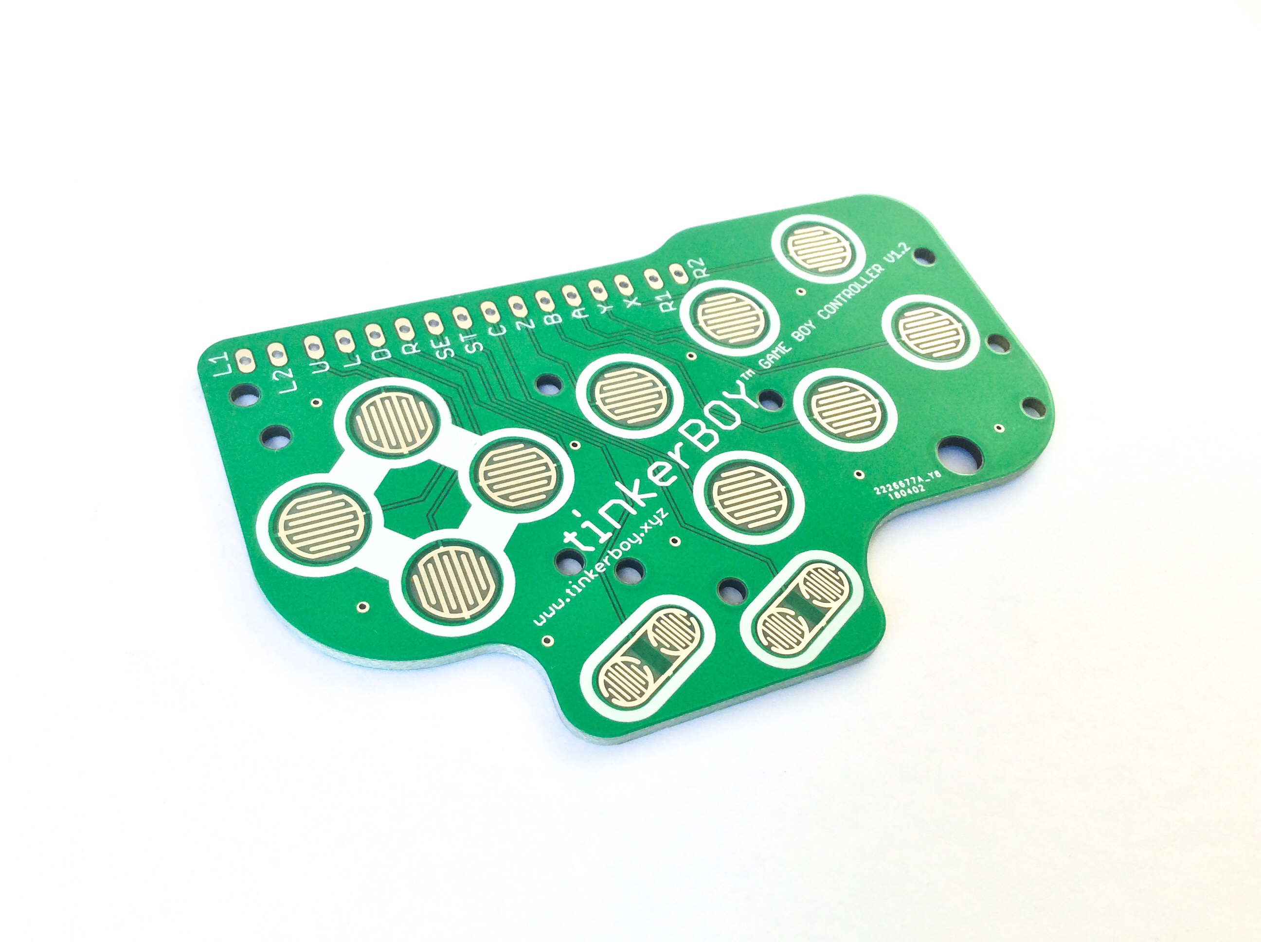 Game Boy Controller v1.2 PCB [6Button version] for Game Boy Zero / 3 tinkerBOY