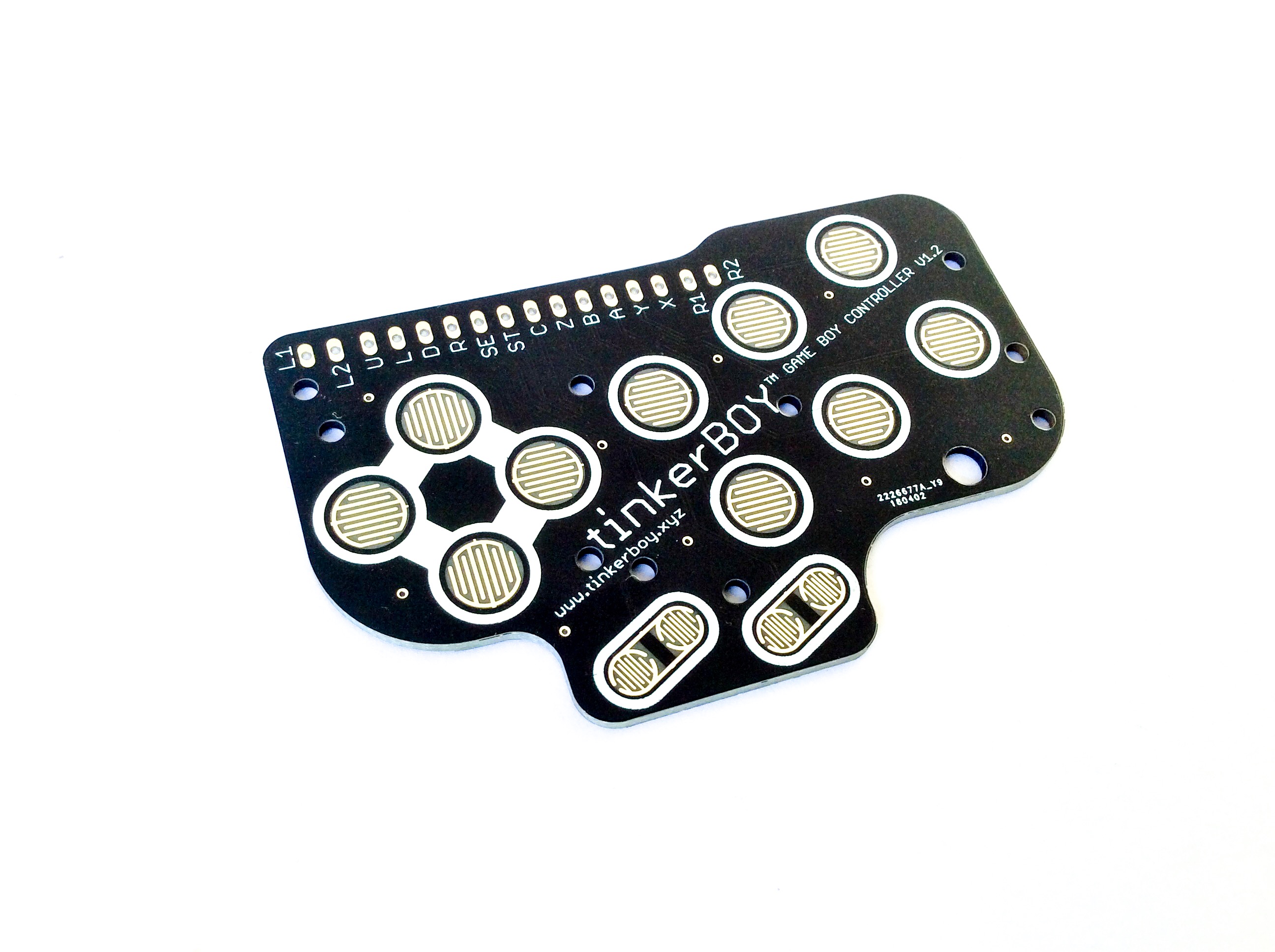 Game Boy Controller v1.2 PCB [6Button version] for Game Boy Zero / 3 tinkerBOY