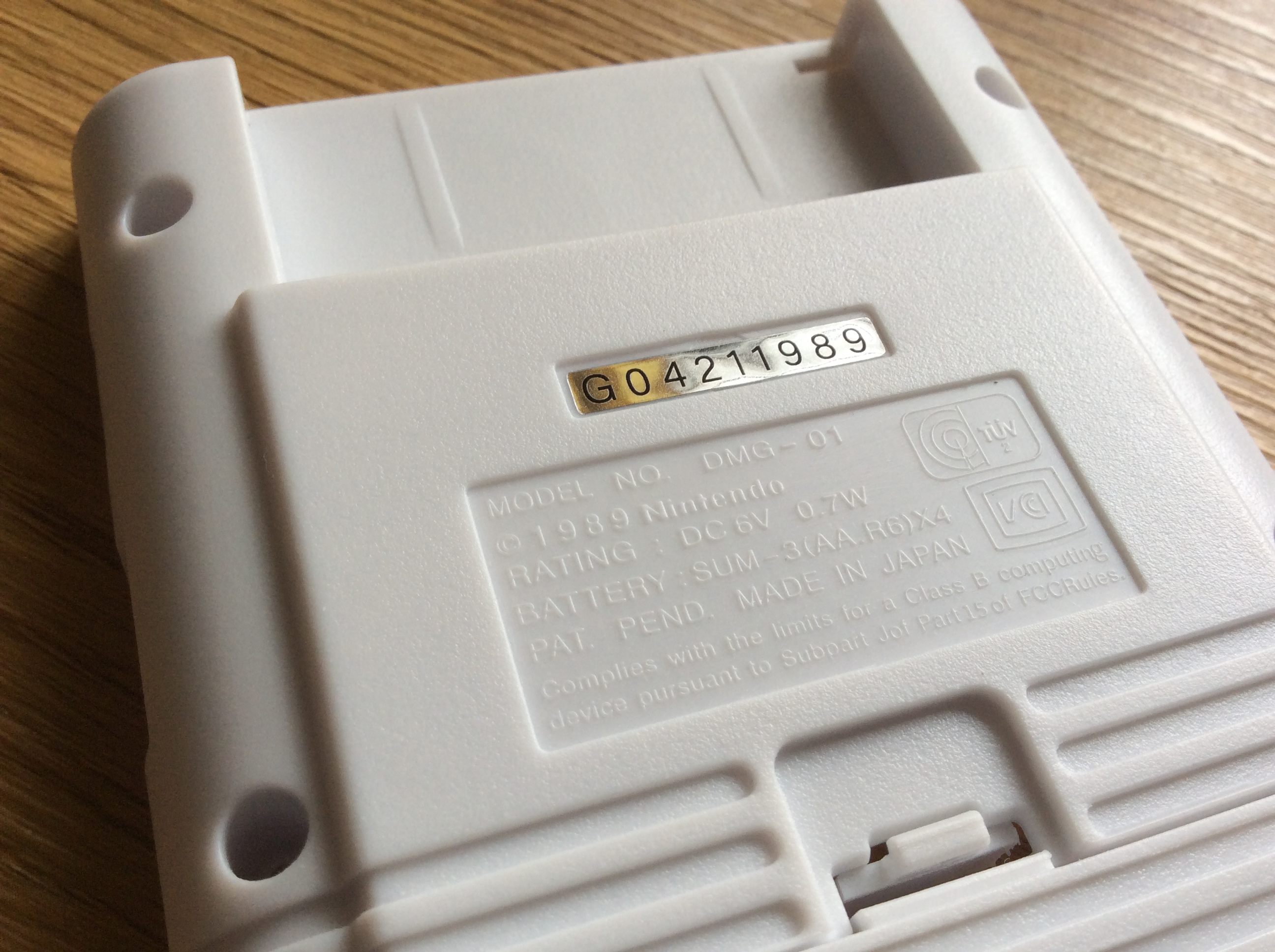 Game Boy Cartridge with RetroPie Label Sticker and Serial Number