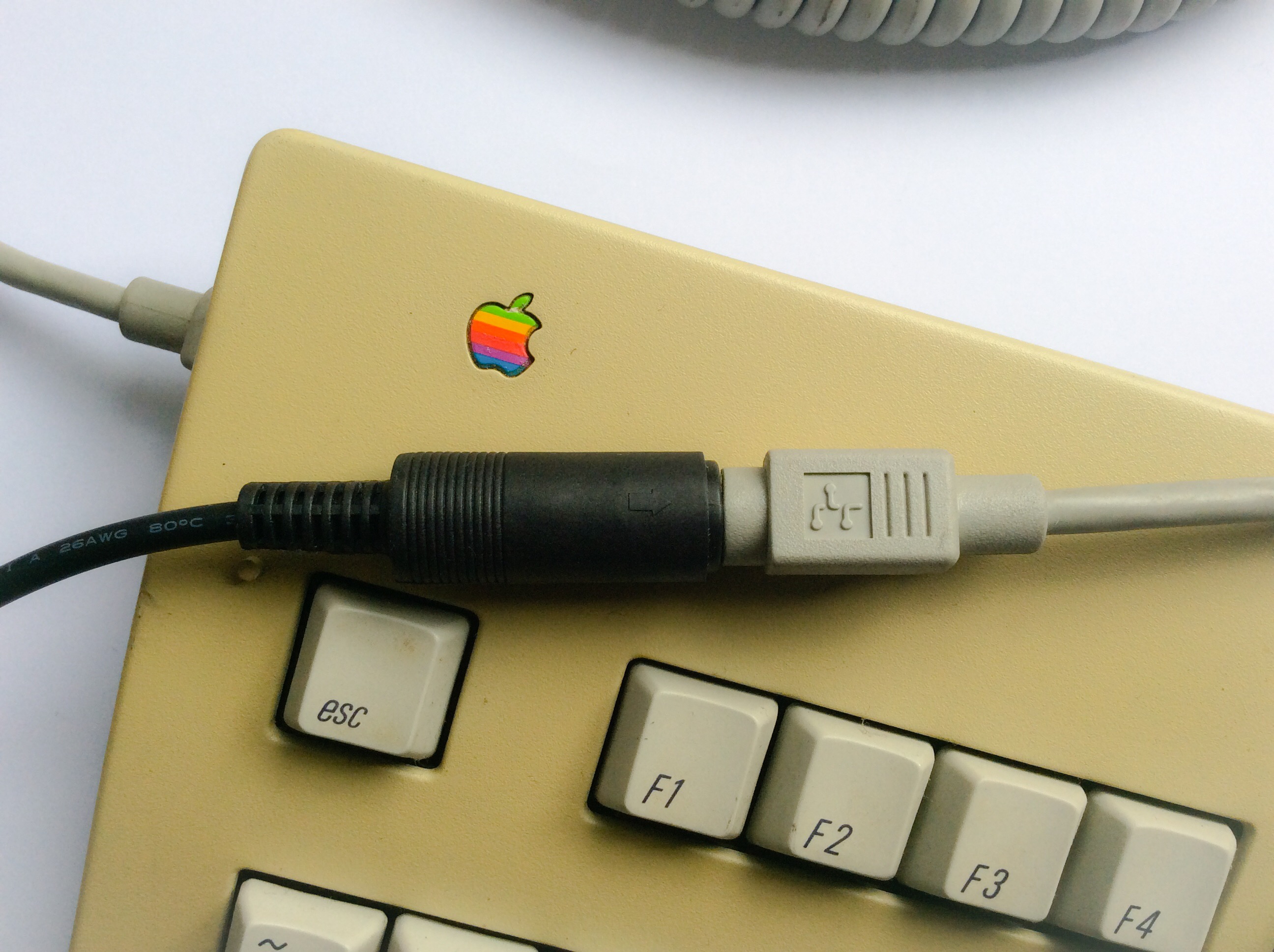 tinkerBOY ADB (Apple Desktop Bus) to USB Keyboard/Mouse Converter