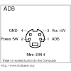 tinkerBOY ADB Keyboard/Mouse to USB Converter with QMK Firmware and Via  support - tinkerBOY