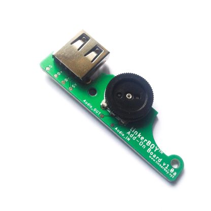 tinkerBOY Add-On Board - with Pre-soldered USB Type A Port and 3-Pin Volume Wheel, Back Buttons - Image 3